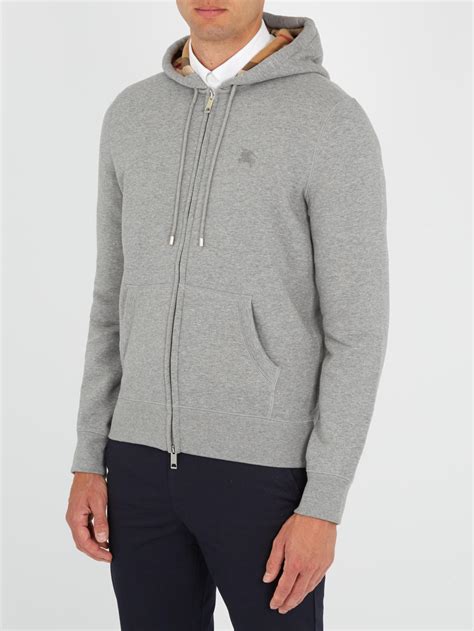 burberry hoodie zip|burberry half zip hoodie men.